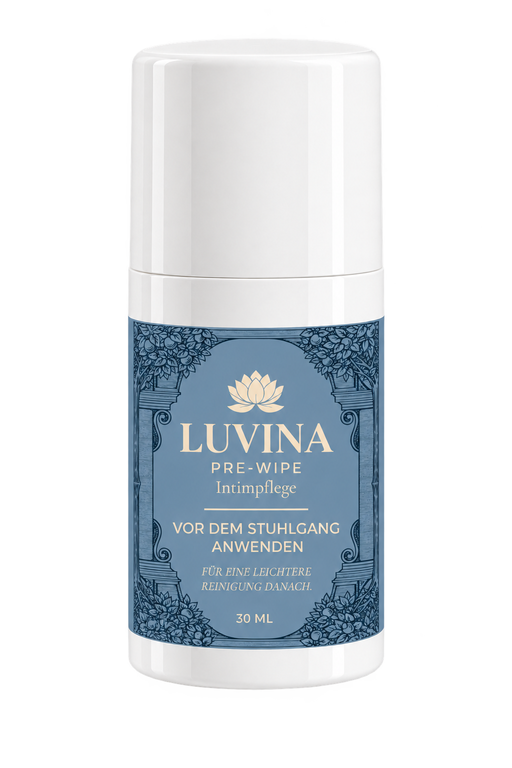 LUVINA Airless-Spender, Designentwurf