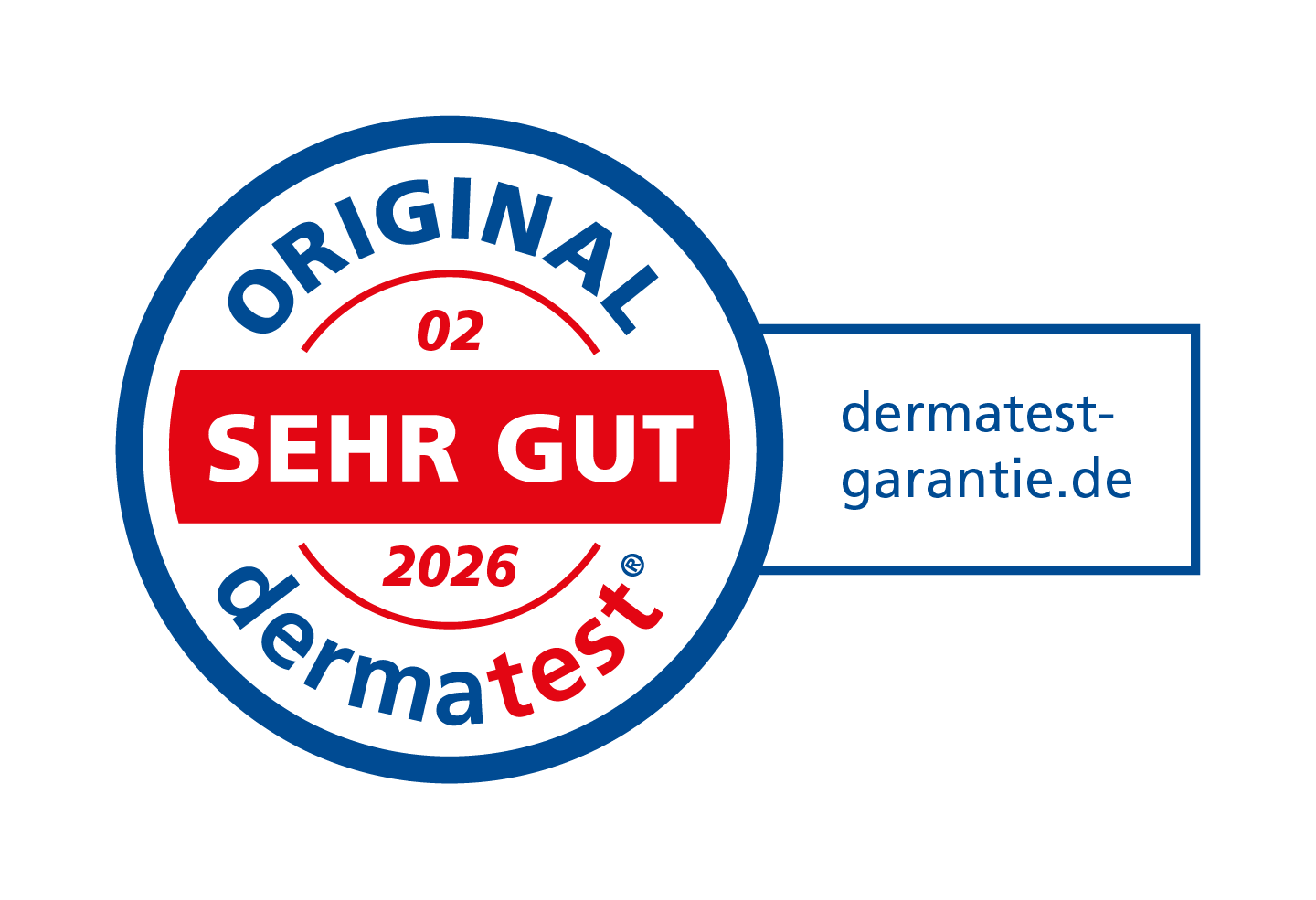 Original Dermatest: sehr gut, Februar 2026